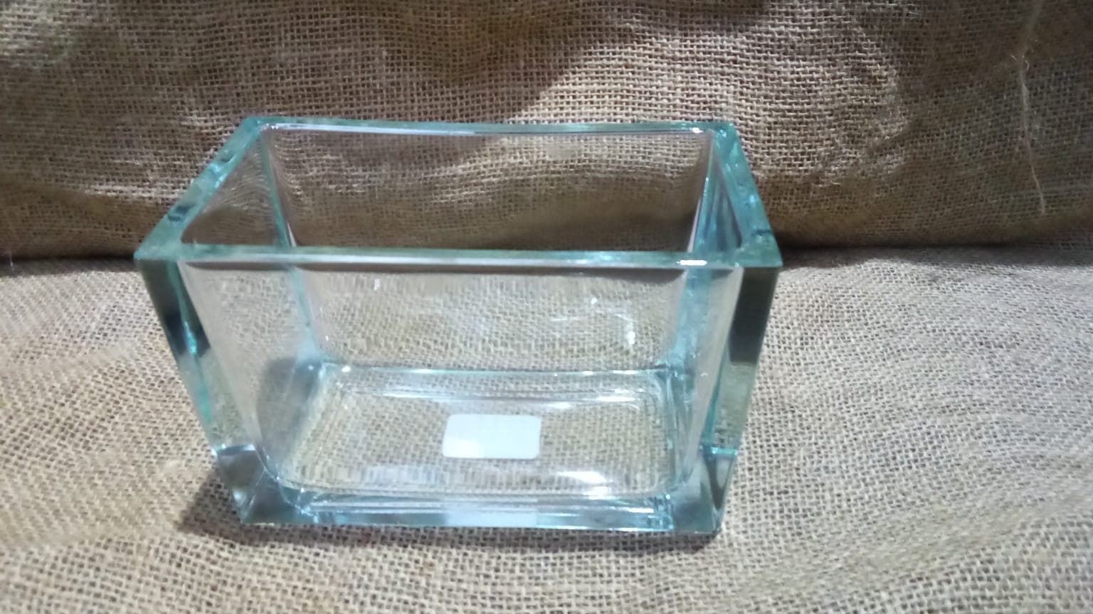 Base Rectangular Cristal 15cm x 8cm x 10cm - Imagen 1