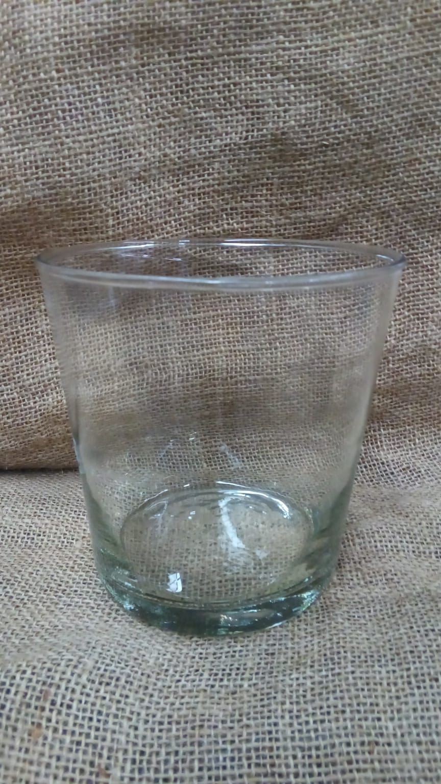 Vaso De Cristal Orquídea Transparente - Imagen 1
